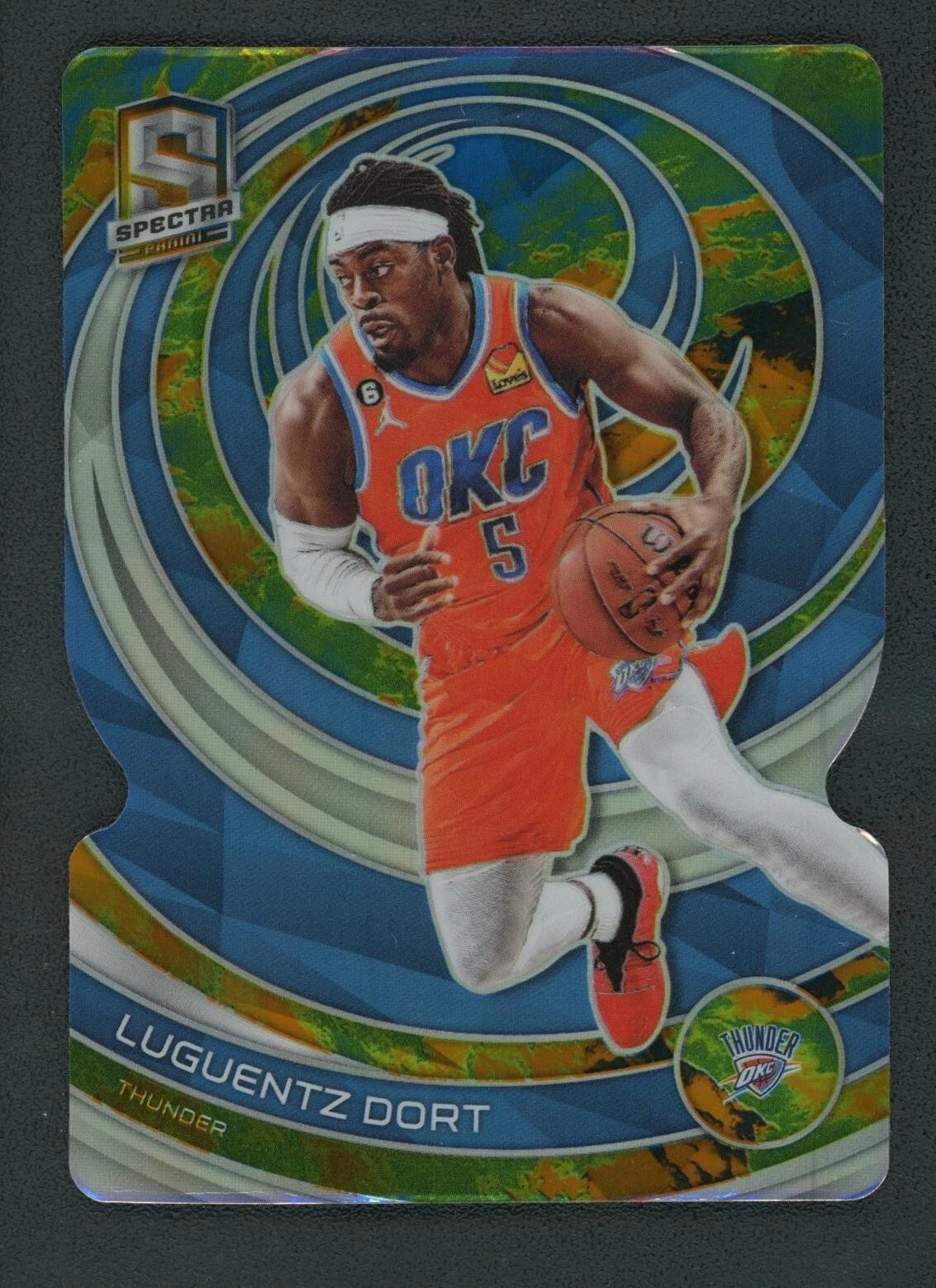 2022-23 LUGUENTZ DORT 4/8 PANINI SPECTRA SILVER DIE-CUT