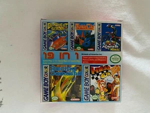 NINTENDO GAMEBOY ADVANCE COLOR GBC 20 IN 1 CIB Turtle Mine Quest Puzzle Flipull - Picture 1 of 3