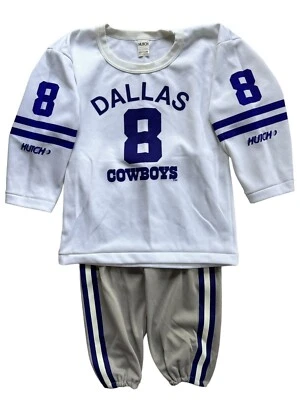Pantalones Jersey Vintage Troy Aikman Dallas Cowboys Juvenil Hutch Pro Uniforme Medianos Foto 1 de 4