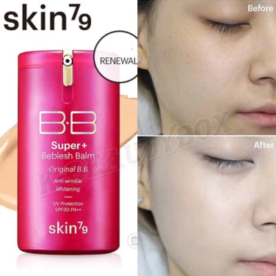 SKIN79 Super Plus Beblesh Balm Perfect Cover BB 霜粉色 40 毫升粉底新品 — 第 1/4 张图片
