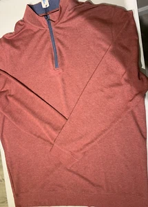 NWT Johnnie-O Long Sleeve Polo Jmko1460BT(Sully BIG&TALL) Malibu Red Mens SZ 4XL - Picture 1 of 5