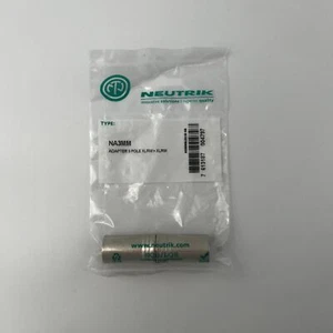 Neutrik NA3MM XLRM Stecker auf XLRM Stecker Geschlechtsumwandlung Adapter 3-polig kostenloser Versand - Bild 1 von 2