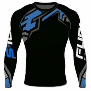 MMA Rash Guard Compression Rash Guards Top Shirt Boxing Base Layer Grappling UFC - Picture 1 of 5