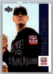 Blake Williams 2001 Upper Deck Centennial Minors #54 - Picture 1 of 2
