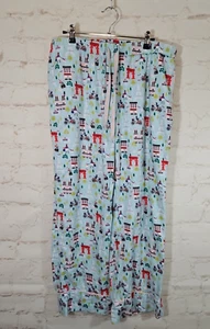 World Market "Paris" Flannel PJ Pajama Bottoms Pant - SZ. L/XL - Picture 1 of 13