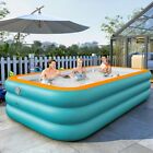 Large Inflatable Swimming Pool for Family Fun and Relaxation with Ocean Ball Com