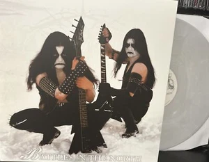 Immortal - Battles In The North LP 2025 Osmose [Black/White Merge] w/ Poster NEW - Picture 1 of 7