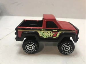 Vintage ~ 1984 Buddy L Pickup High roller Truck #7 4×4 Red Plastic Toy 3.5" NICE - Picture 1 of 5