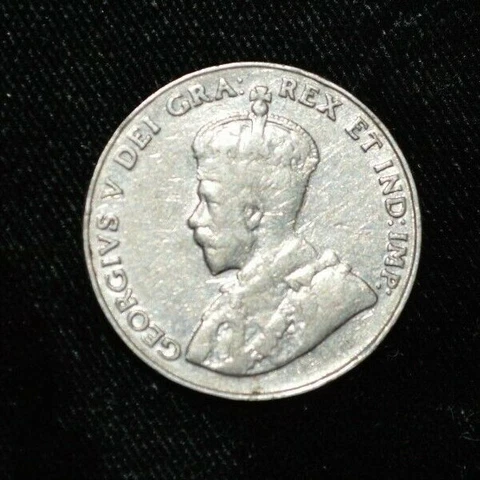 1932 Canada 5 Cent Coin Cover
