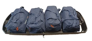 Cargo Box Duffel Set of 4 BLUE - Durable, Gear Bags for Roof Box & Travel - 60L - Picture 1 of 11