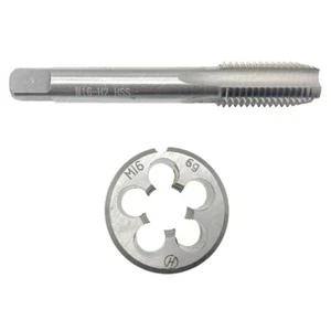 M16 x 2 Tap Die Set Right Hand M16x2mm Metric Thread Tap RH M16x2 Die HSS - Picture 1 of 8
