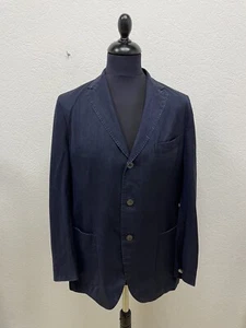 Boglioli Navy blue high performance wool K-Jacket RRP1950$ - Picture 1 of 9