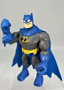 Fisher Price DC Rescue Heroes Batman 6” Action Figure Toy Pose-able - Picture 1 of 7