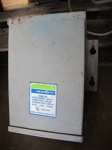 GS HS1F2A (NS) 2 KVA Transformer 240/480 X 120/240 Volt 1 Phase T262 WARRANTY - Picture 1 of 2