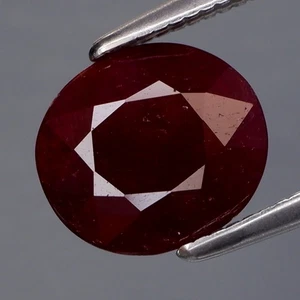 2,33 quilates ¡SIN CALEFACCIÓN! Precious Gem&Best Color Top Rojo Rubí Winza, Tanzania - Imagen 1 de 4