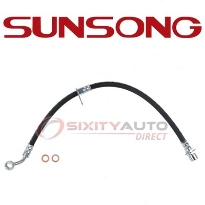 Sunsong Rear Left Brake Hydraulic Hose for 2010-2012 Chevrolet Equinox - yv Foto 1 de 4