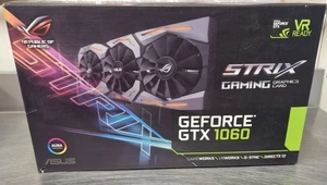 ASUS STRIX GE FORCE GTX 1060 6GB SCHEDA VIDEO GAMING STRIX NVIDIA G-SYNC - Imagen 1 de 6