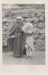 Ecuador - Costumbres de Indios - Hilando - POSTAL FOTO - Ed. desconocido 44 - Picture 1 of 2