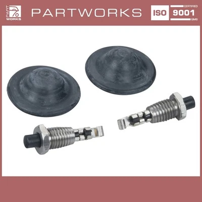 2x Interruptor de contacto de puerta + cubierta para PORSCHE 911 G 930 '78- 964 928 S4 CORTO Foto 1 de 4