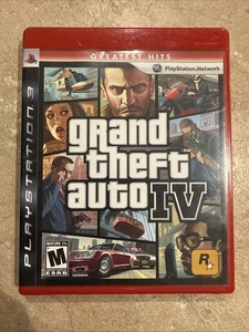 Grand Theft Auto IV (PlayStation 3, 2008) getestet funktioniert mit Karte und Handbuch - Bild 1 von 16