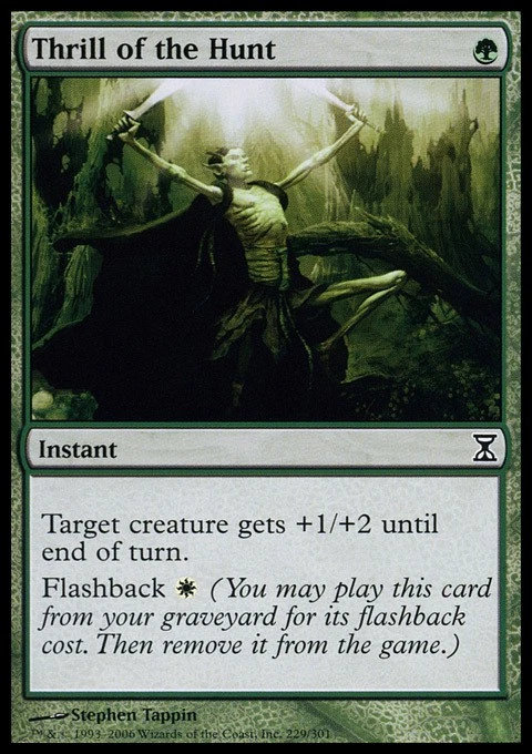 Thrill of the Hunt - Time Spiral #229/301 MTG Magic The Gathering - Image 1 of 1