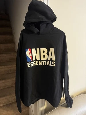 New With Tags Fear of God Essentials NBA Black Hoodie Size XXL (SS24) - Image 1 of 4