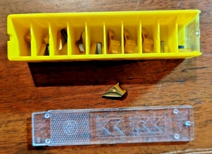 LOTTO 12 PZ Kennametal Trapano Smussato Inserto in Carburo 3.42805R001 CS5 - Foto 1 di 2