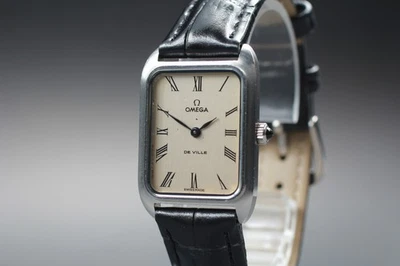 Reloj para hombre Omega De Ville 1975 N como nuevo 511.0503 Cal.625 tanque romano plateado 24 mm Foto 1 de 4