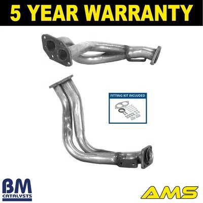 Tubo de escape delantero BM + Kit de montaje para Audi Coupé 1992-1995 2.0 893253101BL Foto 1 de 4