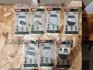 NOS COLEMAN LANTERN SILK LITE MANTLES NO. 99 HI-POWER BRIGHT FORMULA 2 PACK - Picture 1 of 3