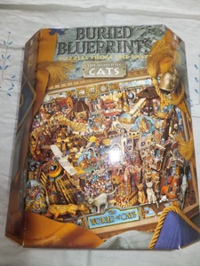 Buried Blueprints World of Cats Puzzles From Past 1000 pcs Bag Sealed New Art - Picture 1 of 5
