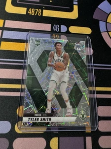 Tyler Smith 2024-25 Panini Mosaic Silver Lazer Prizm #225 RC - Bild 1 von 2