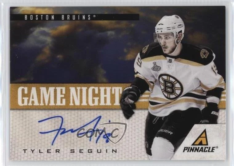 2011-12 Pinnacle Game Night Signatures /25 Tyler Seguin #6 Auto - Image 1 of 2