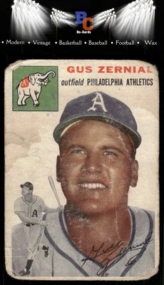 1954 Topps #2 Gus Zernial Foto 1 de 2