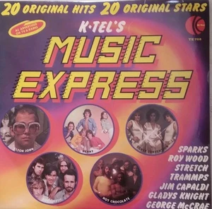 K-Tels Music Express, Vinyl Lp Comp. 1975, NM/NM Super 70s Pop History! - Picture 1 of 2