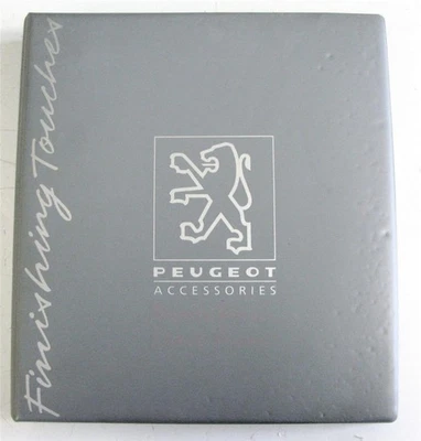 PEUGEOT Car Accessories Catalogue Brochure c1993 106 205 309 405 605 LCV++ - Image 1 of 4
