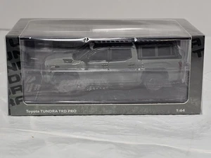DiecastTalk Exclusive 1/64 Toyota Tundra TRD PRO Lunar Rock with accessories - Picture 1 of 4
