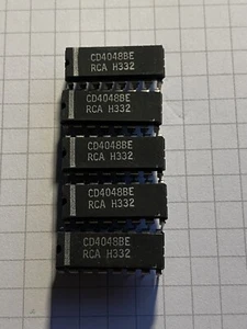 5x CD4048BE CMOS Multifunction Expandable 8-Input Gate RCA DIP-16 2pcs - Bild 1 von 1