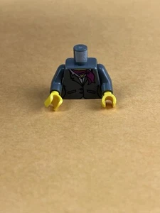 Lego Minifigure Suit Torso with Purple Hanker-chief 2” - Picture 1 of 6
