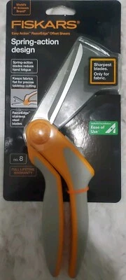Fiskars Razor Edge Premium Easy Action Fabric Shears 190850-1004 - Image 1 of 3