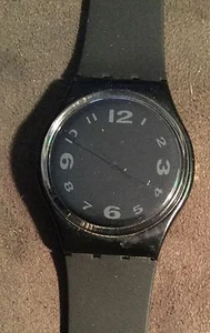 Vintage 1992 Swatch Uhr GB-144 After Dark - Bild 1 von 5
