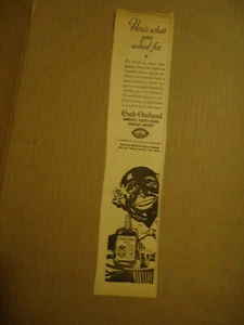 Crab Orchard Brand Kentucky Straight Bourbon Whiskey 1934 newsprint ad - Picture 1 of 1
