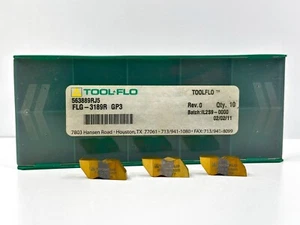 TOOLFLO FLG-3189R | New Carbide Inserts | Grade GP3 | 3pcs - Picture 1 of 2