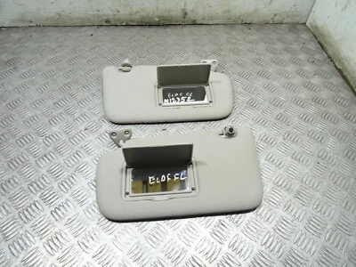 Nissan LEAF TEKNA ZE0A 2015 eléctrico MK1 5 puertas escotilla par de parasoles *12352 Foto 1 de 4