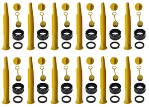 12pk SCEPTER GAS CAN SPOUTS & VENT KIT Moeller MIDWEST American IGLOO Eagle REDA - Picture 1 of 15