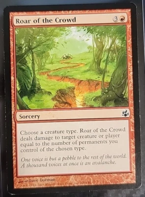 MTG Roar of the Crowd Morningtide 100/150 Regular Common - Image 1 of 2