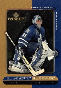 1999-00 Upper Deck MVP Last Line #LL6 Curtis Joseph - Picture 1 of 3