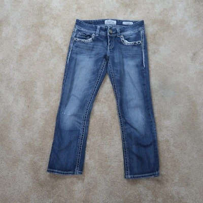 Daytrip Aquarius Capri Jeans Mujer 28 Azul Elastizado Denim Foto 1 de 4