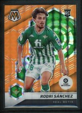 2021-22 RODRI SANCHEZ 19/25 PANINI MOSAIC LALIGA SANTANDER ORANGE ROOKIE RC #79