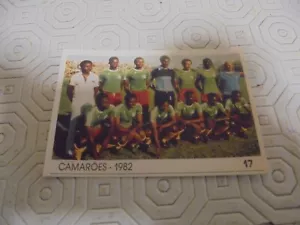 #17 Cameroon old portuguese collection sticker World Cup Spain 82 - Picture 1 of 2